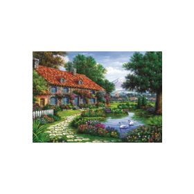 Art Puzzle 4551 Kuğulu Bahçe 1500 Parça Puzzle