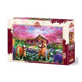 Art Puzzle 4577 Bahar Gelince 500 Parça Puzzle