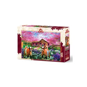Art Puzzle 4577 Bahar Gelince 500 Parça Puzzle