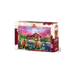 Art Puzzle 4577 Bahar Gelince 500 Parça Puzzle