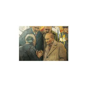 Art Puzzle 4589 1000 Parça Atatürk ve Depremzede Puzzle