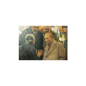 Art Puzzle 4589 1000 Parça Atatürk ve Depremzede Puzzle