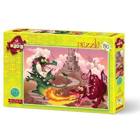 Art Puzzle 50 Parça Ejderhalar