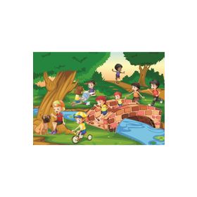 Art Puzzle 50 Parça Kovalamaca Çocuk Puzzle