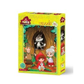 Art Puzzle 50 Parça Pelerinli Kız