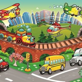 Art Puzzle 50 Parça Trafik