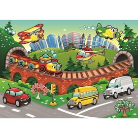 Art Puzzle 50 Parça Trafik