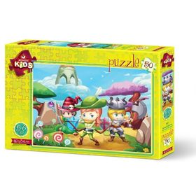 Art Puzzle 50 Parça Üç Küçük Kahraman