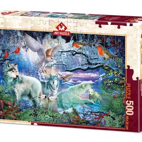 Art Puzzle 500 Buzul Ormanı Puzzle