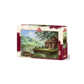 Art Puzzle 500 Parça Akşam Oltası Puzzle