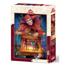 Art Puzzle 500 Parça Maskeli Kuklacı Puzzle