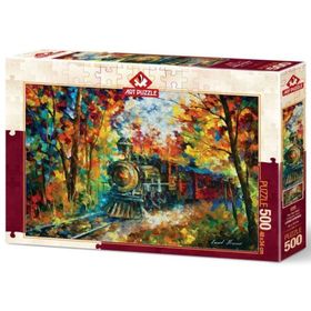 Art Puzzle 500 Parça Sonbahar Treni Puzzle