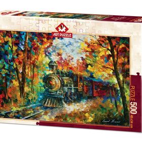 Art Puzzle 500 Parça Sonbahar Treni Puzzle