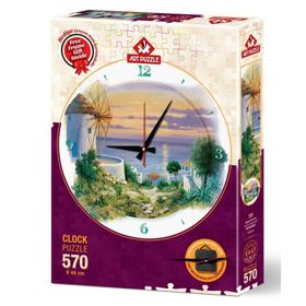Art Puzzle 5005 Egede Akşamüstü 570 Parça Saat Puzzle