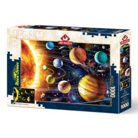 Art Puzzle 5012 1000 Parça Neon Güneş Sistemi Puzzle