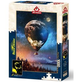 Art Puzzle 5013 1000 Parça Neon Aya Yolculuk Puzzle
