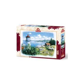 Art Puzzle 5076 500 Parça Kıyıdaki Fener