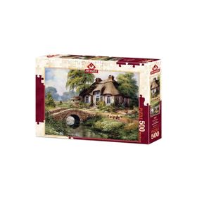 Art Puzzle 5080 500 Parça Yeşil Köy Puzzle