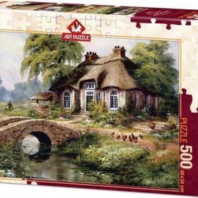 Art Puzzle 5080 500 Parça Yeşil Köy Puzzle