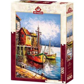 Art Puzzle 5091 Turuncu Liman 500 Parça Puzzle