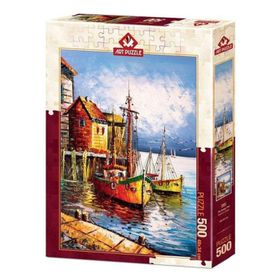 Art Puzzle 5091 Turuncu Liman 500 Parça Puzzle