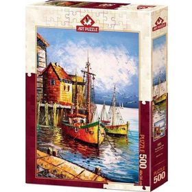 Art Puzzle 5091 Turuncu Liman 500 Parça Puzzle