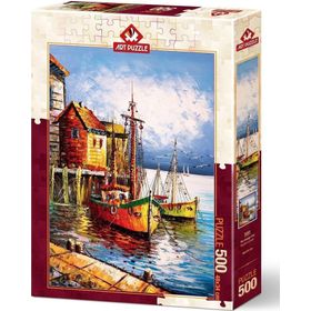 Art Puzzle 5091 Turuncu Liman 500 Parça Puzzle