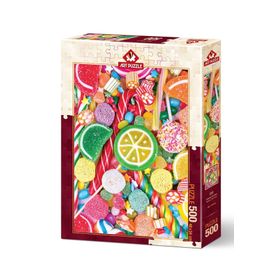 Art Puzzle 5101 Renkli Şekerler 500 Parça Puzzle