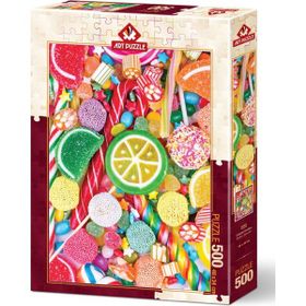 Art Puzzle 5101 Renkli Şekerler 500 Parça Puzzle