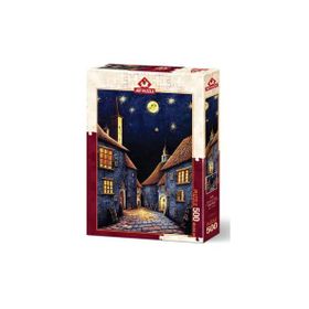Art Puzzle 5102 Ortaçağda Han Gecesi 500 Parça Puzzle