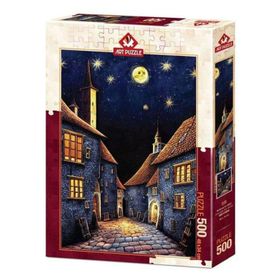 Art Puzzle 5102 Ortaçağda Han Gecesi 500 Parça Puzzle