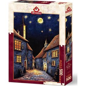 Art Puzzle 5102 Ortaçağda Han Gecesi 500 Parça Puzzle