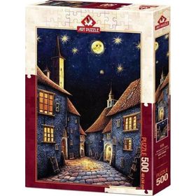 Art Puzzle 5102 Ortaçağda Han Gecesi 500 Parça Puzzle