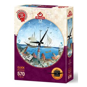 Art Puzzle 5103 Su Şehri 570 Parça Saat Puzzle