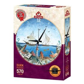 Art Puzzle 5103 Su Şehri 570 Parça Saat Puzzle