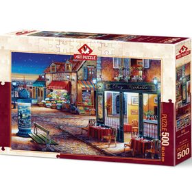 Art Puzzle 5107 500 Parça Cafe Chez Michelle Puzzle
