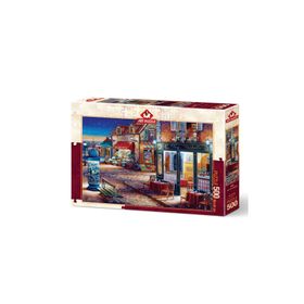 Art Puzzle 5107 500 Parça Cafe Chez Michelle Puzzle