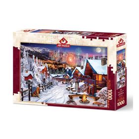 Art Puzzle 5183 1000 Parça Kış Eğlencesi Puzzle