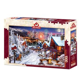 Art Puzzle 5183 1000 Parça Kış Eğlencesi Puzzle