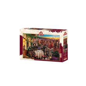 Art Puzzle 5184 New York’ta Akşam Yemeği 1000 Parça Puzzle