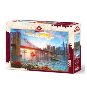 Art Puzzle 5185 New York'ta Günbatımı 1000 Parça Puzzle