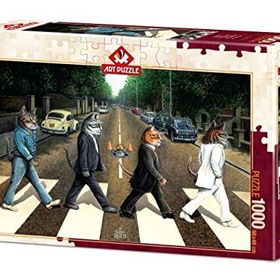 Art Puzzle 5193 Kedi Yolu 1000 Parça Puzzle