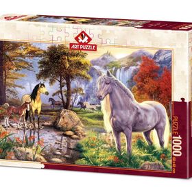 Art Puzzle 5215 1000 Parça Saklı Atlar Puzzle
