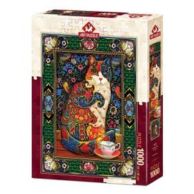 Art Puzzle 5216 1000 Parça Asil Kedi Puzzle