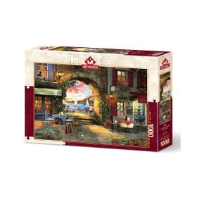 Art Puzzle 5220 1000 Parça Sahil Restaurant Puzzle