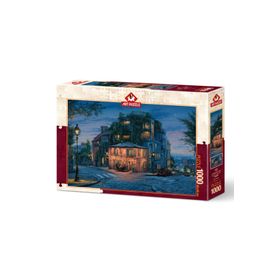 Art Puzzle 5228 1000 Parça Pembe Ev Puzzle
