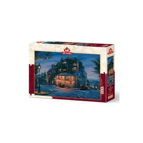 Art Puzzle 5228 1000 Parça Pembe Ev Puzzle