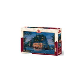 Art Puzzle 5228 1000 Parça Pembe Ev Puzzle