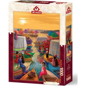 Art Puzzle 5238 1000 Parça Çiçek Limanı Puzzle