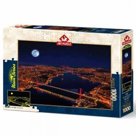 Art Puzzle 5239 Üç Köprü Neon 1000 Parça Puzzle